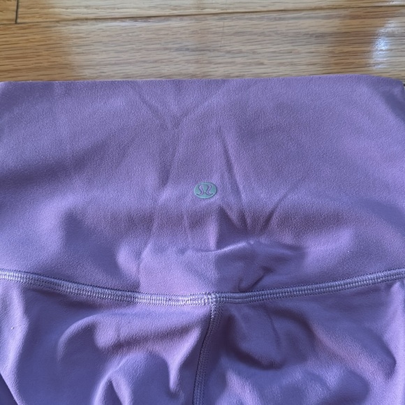 Lululemon Lavender Leggings, size 4, 22-inch inseam - Picture 2 of 3